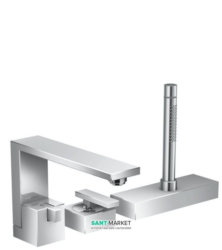 Смеситель на борт ванны Hansgrohe Axor Edge на 3 отверстия хром 46430000