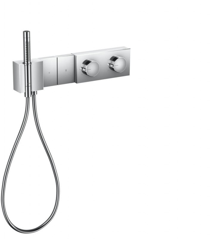 Термостат для душа Hansgrohe Axor Edge с ручным душем 2 потребителя 46700000