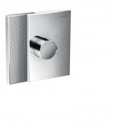 Термостат для душа Hansgrohe Axor Edge встраиваемый с алмазной огранкой 46741000