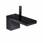 Смеситель для раковины Hansgrohe Axor MyEdition чёрный матовый/чёрное стекло 47010350