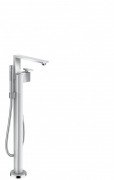 Смеситель для ванной Hansgrohe Axor Edge напольный с алмазной огранкой 46441000