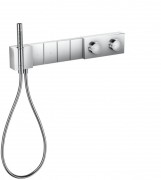 Термостат для душа Hansgrohe Axor Edge 4 потребителя с алмазной огранкой 46721000