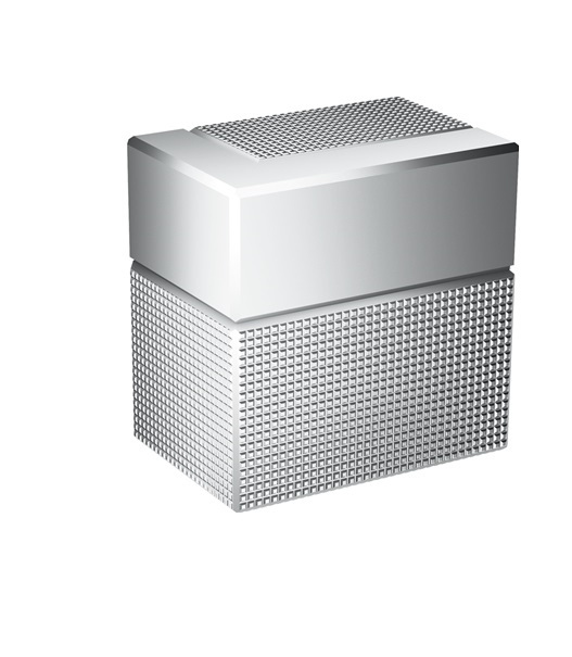 Запірний кран Hansgrohe Axor Edge прихованого монтажу з алмазної огранюванням 46771000