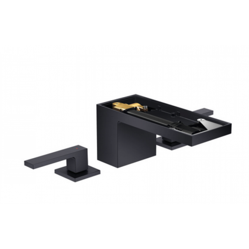 Смеситель для раковины Hansgrohe Axor MyEdition без панели чёрный матовый 47052350