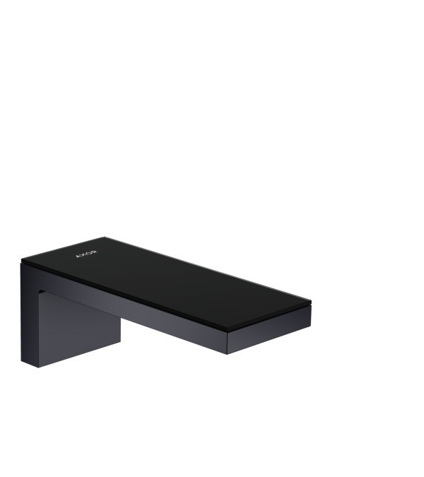 Вилив для ванни Hansgrohe Axor MyEdition чорний матовий / чорне скло 47410350