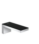 Излив для ванны Hansgrohe Axor MyEdition хром/чёрное стекло 47410600