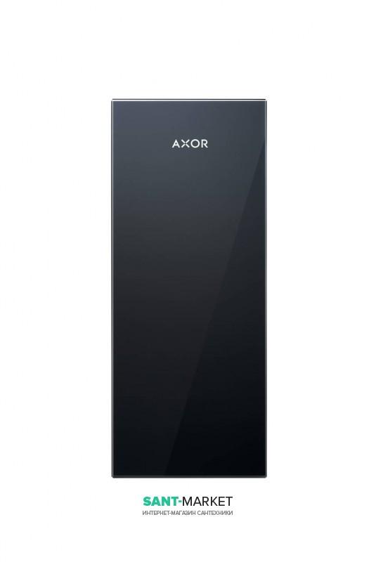 Пластина для смесителя Hansgrohe Axor MyEdition 200 чёрное стекло 47900600
