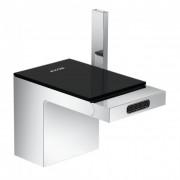 Смеситель для биде Hansgrohe Axor MyEdition белый/чёрное стекло 47210600