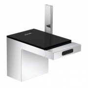 Смеситель для биде Hansgrohe Axor MyEdition белый/чёрное стекло 47210600