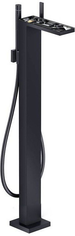 Смеситель для ванной Hansgrohe Axor MyEdition без пластины чёрный матовый 47442350