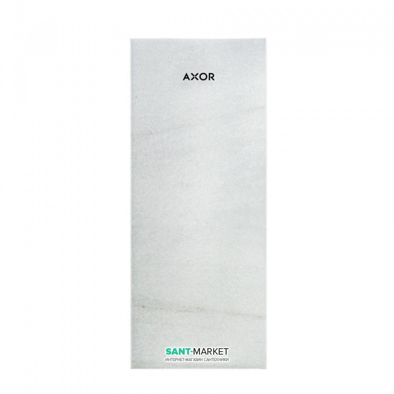 Пластина для смесителя Hansgrohe Axor MyEdition 150 мрамор белый 47911000