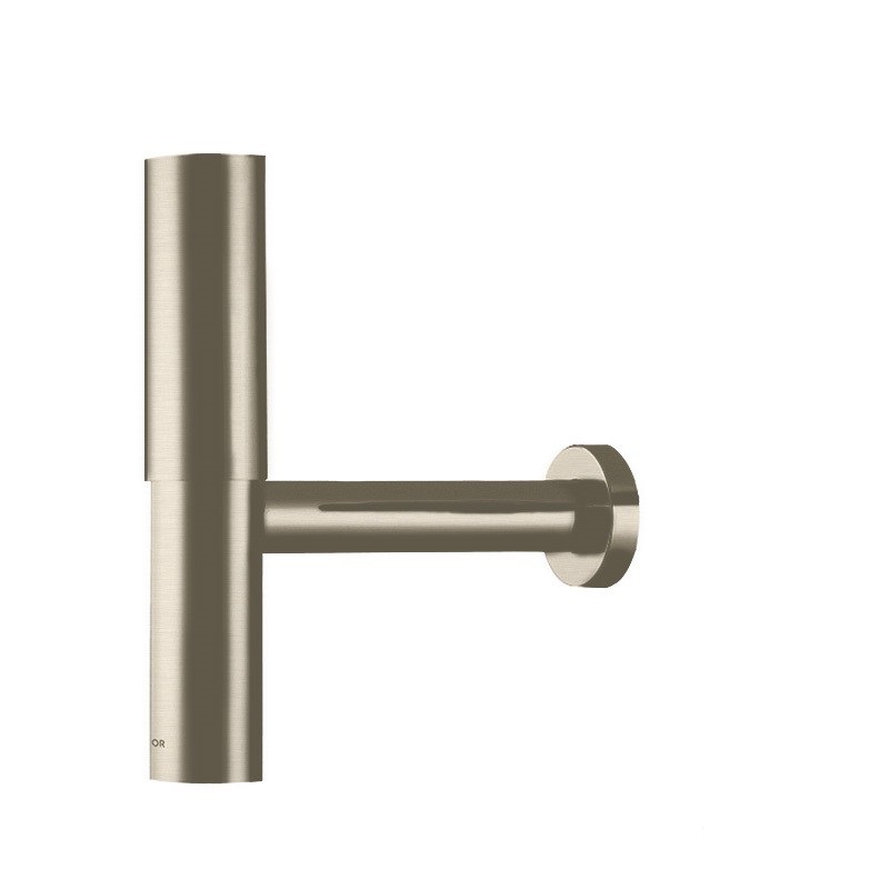 Дизайнерський сифон для раковини Hansgrohe Axor Flowstar шліфований нікель 51303820