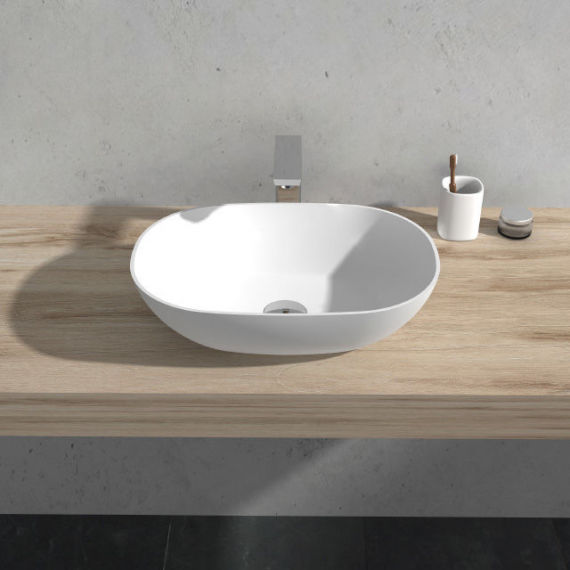 Раковина для ванной накладная IStone Moira белый матовый WD38564