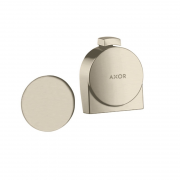 Внешняя часть для сифона с переливом Hansgrohe Axor Exafill S шлифованный никель 58304820