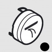 Кнопка-символ для смесителя для душа Hansgrohe Axor ShowerSelect Flood 93574610