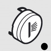 Кнопка-символ для смесителя для душа Hansgrohe Axor ShowerSelect боковой душ 93578610