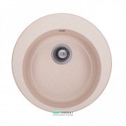 Мойка для кухни Granado Vitoria круглая Ø50,6 см наногранит avena 0102