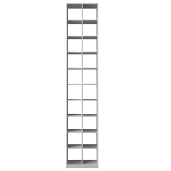 Стелаж Istone Cube 40х204 см білий матовий камінь WD06002