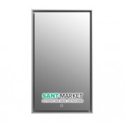 Дзеркало у ванну кімнату Istone Patience з LED-підсвіткою рама білий матовий камінь WD2912-2