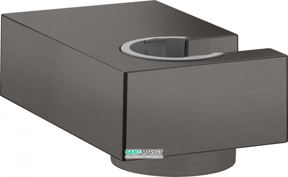 Тримач ручного душу Hansgrohe Porter E чорний хром шліфований 28387340