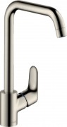 Смеситель для кухни Hansgrohe Focus M41 260 Eco 1jet однорычажный нержавеющая сталь 31821800