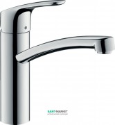 Смеситель для кухни Hansgrohe Focus M41 160 Eco 1jet однорычажный 31826000