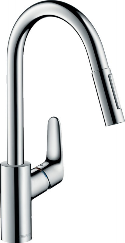 Смеситель для кухни Hansgrohe Focus M41 240 Eco 2jet однорычажный хром 31833000