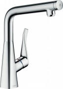 Змішувач для кухні Hansgrohe Metris Select M71 320 Eco 1jet змішувач хром 14785000