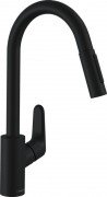 Змішувач для кухні Hansgrohe Focus M41 240 2jet висувна лійка змішувач чорний матовий 31815670