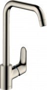 Смеситель для кухни Hansgrohe Focus M41 260 Eco 1jet однорычажный нержавеющая сталь 31821800