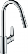 Смеситель для кухни Hansgrohe Focus M41 240 Eco 2jet однорычажный хром 31833000