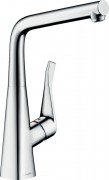 Смеситель для кухни Hansgrohe Metris M71 320 Eco 1jet однорычажный хром 14782000