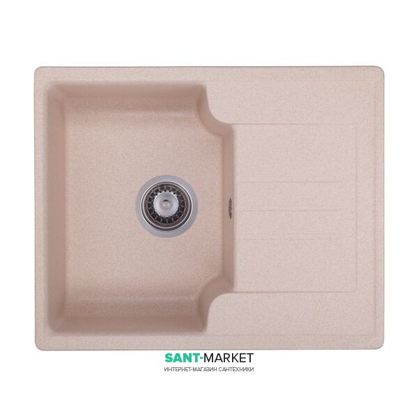 Мийка для кухні Granado Avila врізна 60,2х48,8 см нанограніт avena 0502