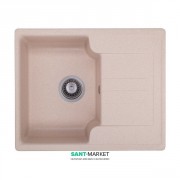 Мойка для кухни Granado Avila врезная 60,2х48,8 см наногранит avena 0502