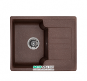 Мийка для кухні Granado Avila врізна 60,2х48,8 см нанограніт marron 0506