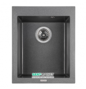 Мойка для кухни Granado Cadiz прямоугольная 41х50 см наногранит grafito 2309