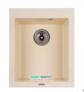 Мойка для кухни Granado Cadiz прямоугольная 41х50 см наногранит ivory 2304