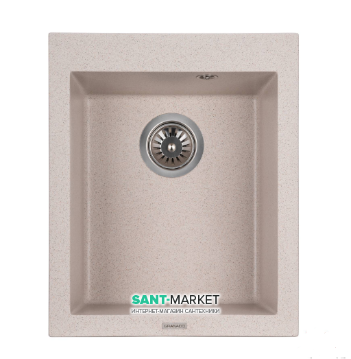 Мойка для кухни Granado Cadiz прямоугольная 41х50 см наногранит terra 2303