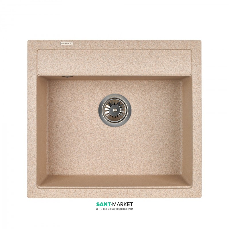 Мийка для кухні Granado Lerida 56х51 см нанограніт avena 0402