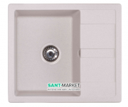 Мийка для кухні Granado Madrid врізна 58х50 см нанограніт gris 1608