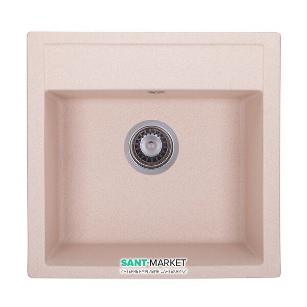 Мойка для кухни Granado Merida 49,6х48 см наногранит avena 0302