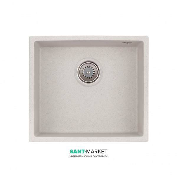 Мийка для кухні Granado Under top під стільницю 45,7х40,6 см нанограніт gris 1908