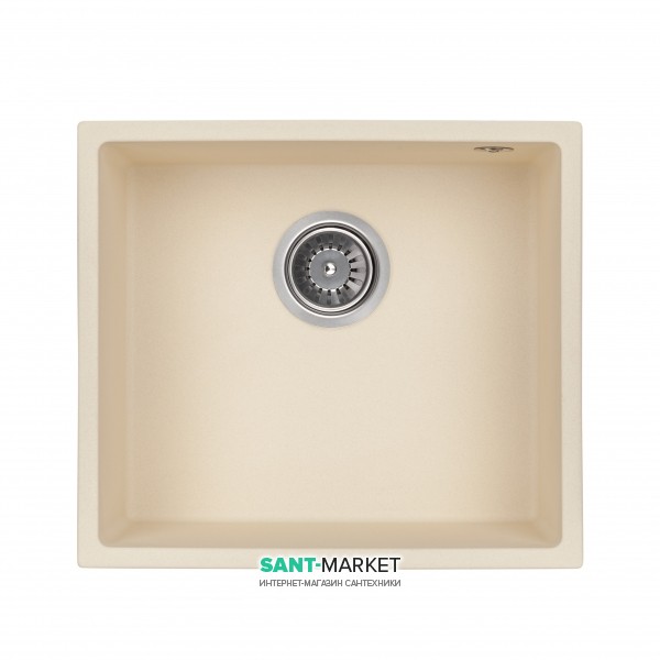 Мийка для кухні Granado Under top під стільницю 45,7х40,6 см нанограніт ivory 1904