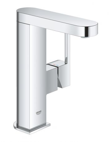 Смеситель для раковины Grohe Plus с донным клапаном латунь хром 23872003