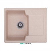 Мойка для кухни Granado Avila врезная 60,2х48,8 см наногранит avena 0502
