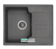 Мойка для кухни Granado Avila врезная 60,2х48,8 см наногранит grafito 0509