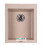 Мойка для кухни Granado Cadiz прямоугольная 41х50 см наногранит avena 2302