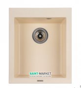 Мойка для кухни Granado Cadiz прямоугольная 41х50 см наногранит ivory 2304