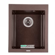 Мийка для кухні Granado Cadiz прямокутна 41х50 см нанограніт marron 2306