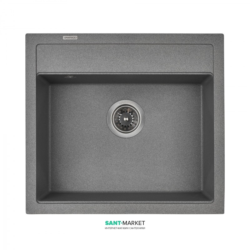 Мийка для кухні Granado Lerida 56х51 см нанограніт grafito 0409